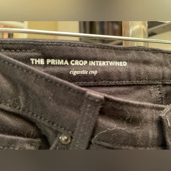 NWT AG Prima Intertwined Crop Skinny Jeans Denim Size 26